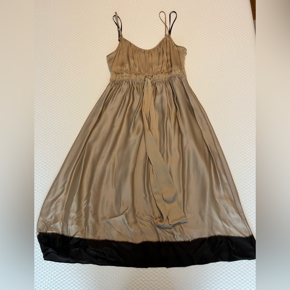 NWOT Gorgeous (maternity) empire waist silk dress (copy)